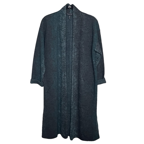 Gorgeous Eileen Fisher Open Front Cardigan Sweater Coat - Picture 5 of 12
